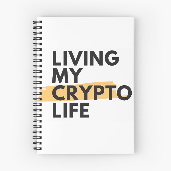 Item preview, Living My Crypto Life designed and sold by JusThink.