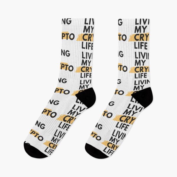 Item preview, Living My Crypto Life designed and sold by JusThink.