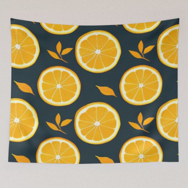 Item preview, Fruity Orange Pattern designed and sold by SquishStitches.