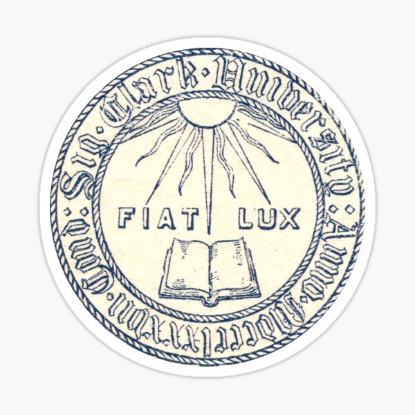 Item preview, 1930s Clark University Logo designed and sold by Nostalgia Tees, Stickers, Art & More.