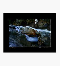 Colors of Livermore Falls Poster Photographic Print