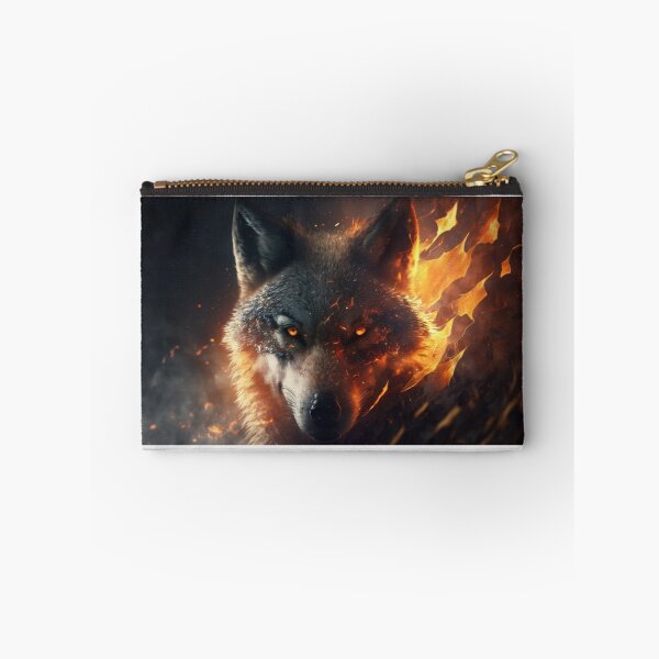 Item preview, Burning head wolf designed and sold by warzin.