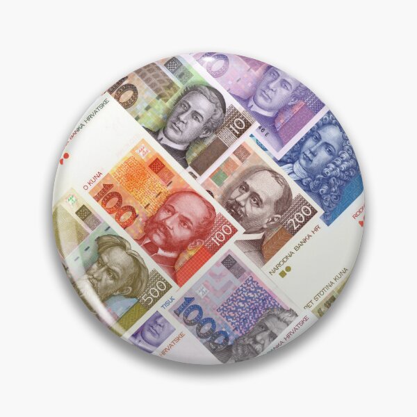 Item preview, Croatian Kuna Commemorative Pattern designed and sold by Velered Designs ⚜️.