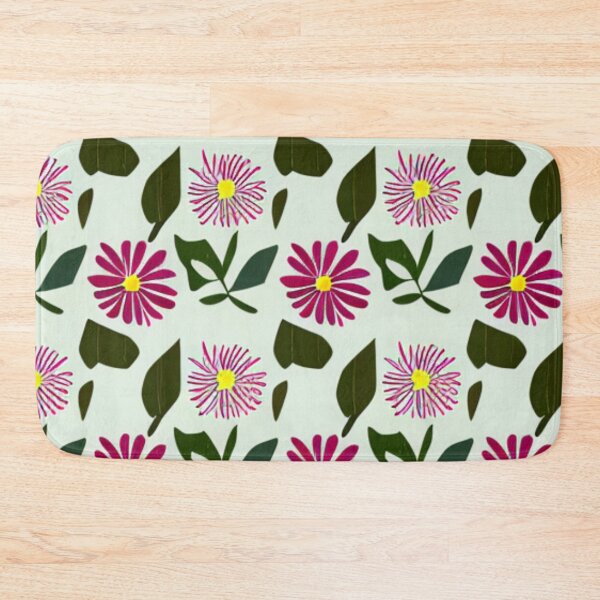 Item preview, Pink Daisy Floral Pattern designed and sold by SquishStitches.