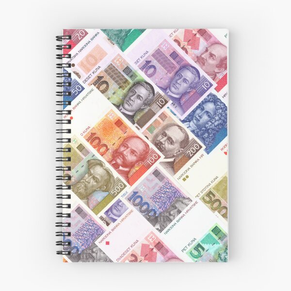 Item preview, Croatian Kuna Commemorative Pattern designed and sold by Velered Designs ⚜️.