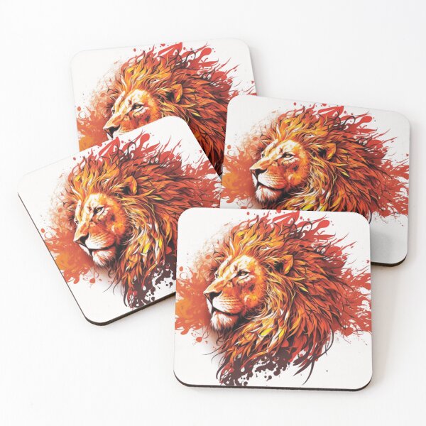 Item preview, Lion's Head Painting Digital Art designed and sold by warzin.