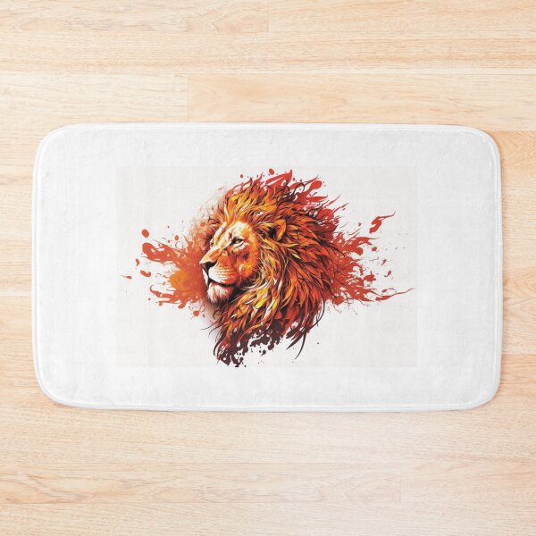 Item preview, Lion's Head Painting Digital Art designed and sold by warzin.