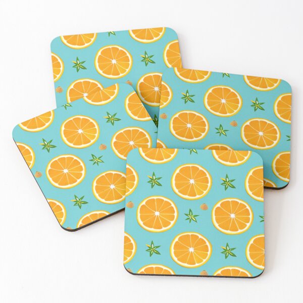 Item preview, Orange Slices and Thyme Pattern designed and sold by SquishStitches.