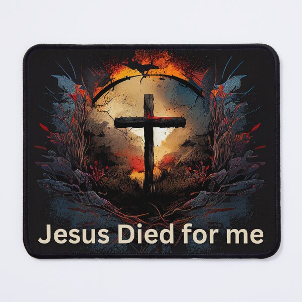 Item preview, Jesus Died for Me Religion Christian Saying V4 designed and sold by Family Journey with God.