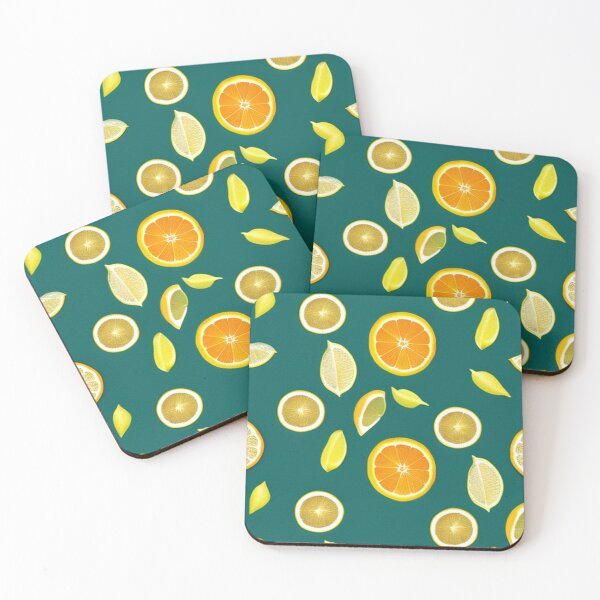 Item preview, Orange and Lemon Wedge Pattern designed and sold by SquishStitches.