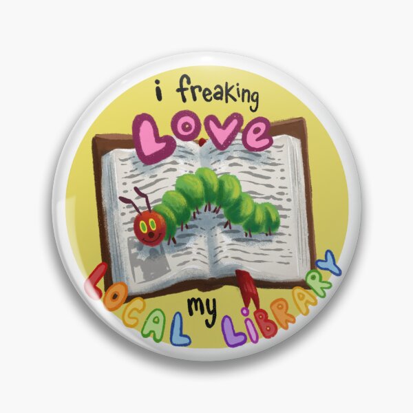 Item preview, I freaking love my local library  designed and sold by stinkybrowndogs.