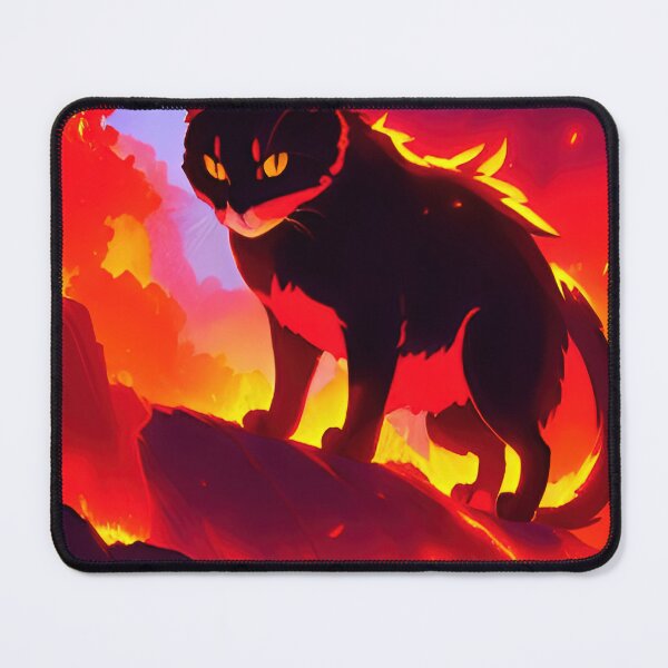 Item preview, Gato elemental de fuego designed and sold by RockingPandS.