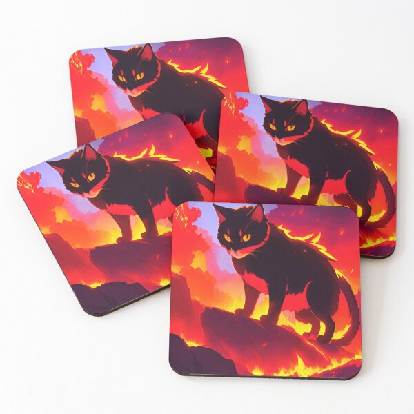 Item preview, Fire Elemental Cat designed and sold by RockingPandS.