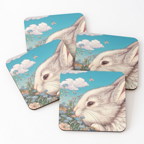 Item preview, Vintage Bunny and the Floral Delight designed and sold by sphygen.