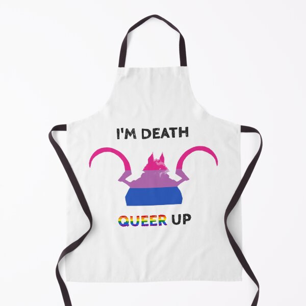 Item preview, I'M DEATH, QUEER UP BI FLAG designed and sold by Reiyamaa.