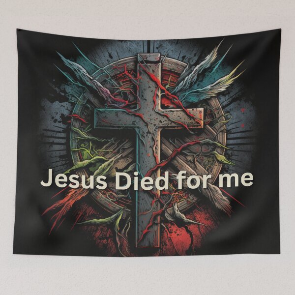 Item preview, Jesus Died for Me John 3:16 V6 designed and sold by Family Journey with God.