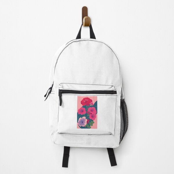 Item preview, Geranium flower artwork designed and sold by GroovyDino.