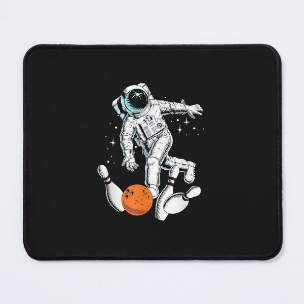 Item preview, Cool Space Astronaut Playing Bowling Graphic Designs Fun designed and sold by FireworksonTe.