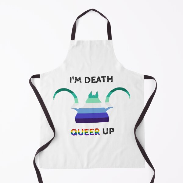 Item preview, I'M DEATH, QUEER UP GAY FLAG designed and sold by Reiyamaa.
