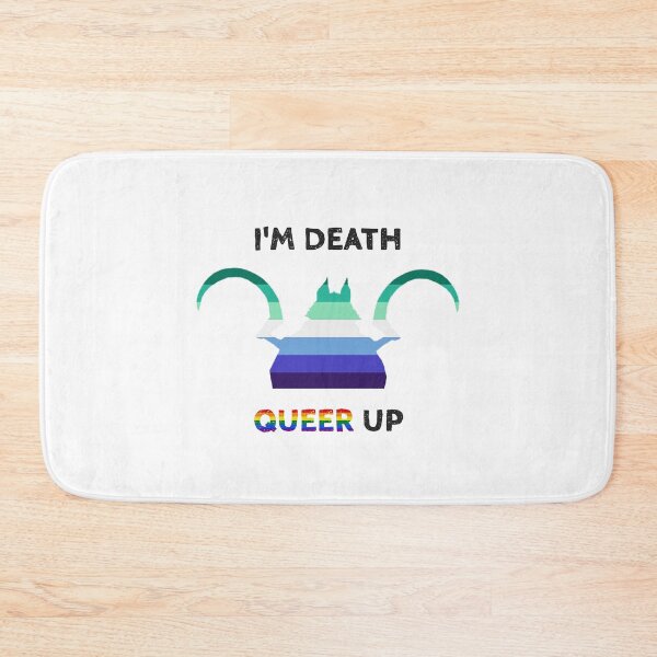 Item preview, I'M DEATH, QUEER UP GAY FLAG designed and sold by Reiyamaa.