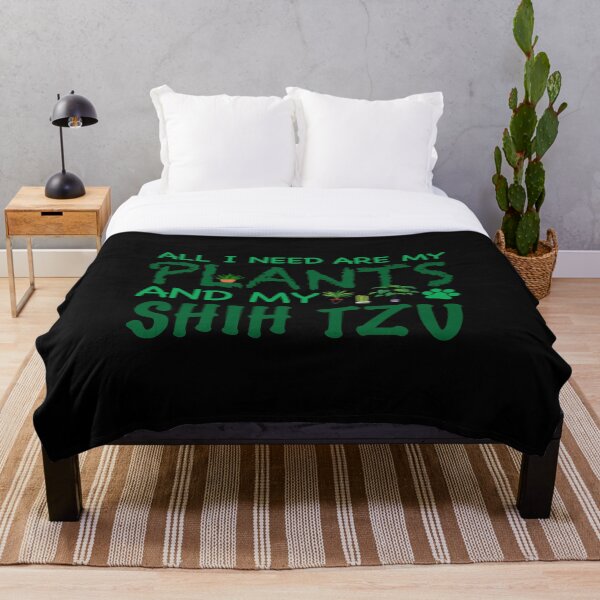Item preview, All I Need Are My Plants and My Shih Tzu - Dog designed and sold by CJC Designs.