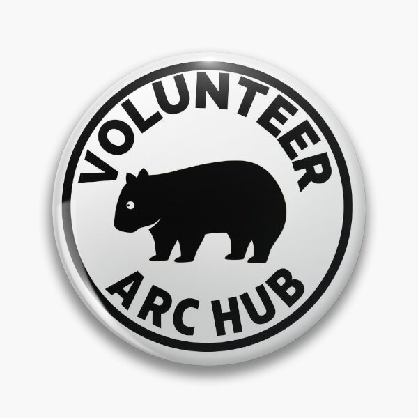 Item preview, ARC Hub Vollie Wally Wombat Emblum designed and sold by AnimalRescuers.