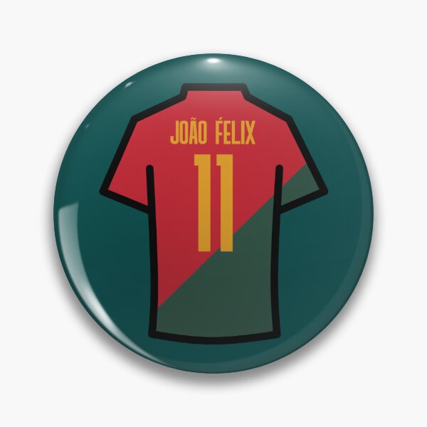 Item preview, Felix 11 POR Red Green 22 Football Jersey  designed and sold by PlayfulPixie12.