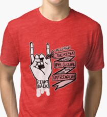 Fight Back! Tri-blend T-Shirt