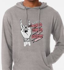 Sudadera con capucha ligera ¡Lucha de nuevo!
