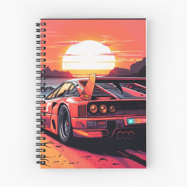 Item preview, Ferrari Retro Sunset designed and sold by pedrogag.