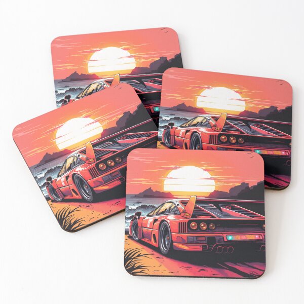 Item preview, Ferrari Retro Sunset designed and sold by pedrogag.