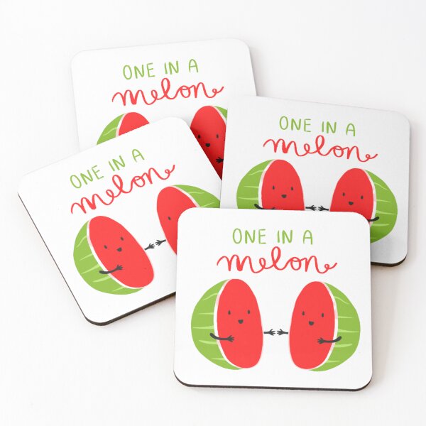 Item preview, One in a Melon Watermelon designed and sold by LilGreyDoodles.
