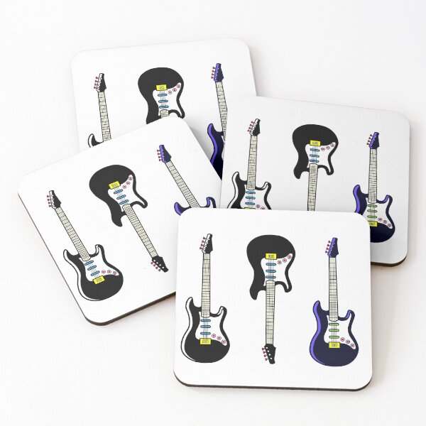 Item preview, Set of black guitars: the elegance of rock designed and sold by marco2r.