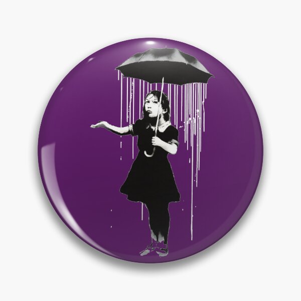 Item preview, Banksy Rain Street Artist Graffiti designed and sold by Izoberu.
