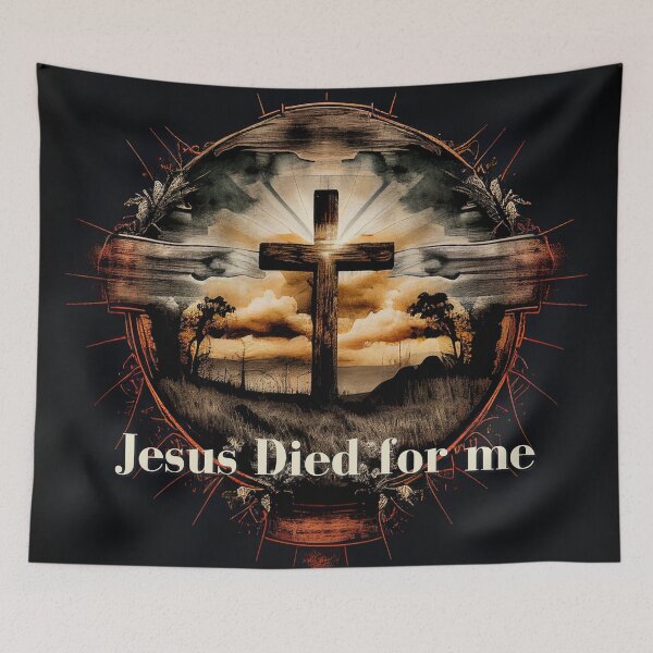 Item preview, Jesus Died for Me John 3:16 V11 designed and sold by Family Journey with God.