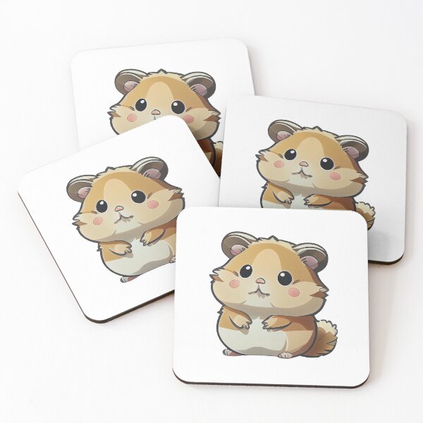 Item preview, Cute little cartoon teddy bear hamster designed and sold by theseriousone.