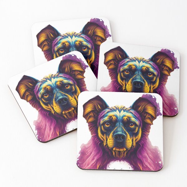 Item preview, T shirt design with no background and funny paint puppy designed and sold by vijayp127p.