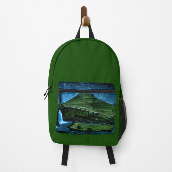 Item preview, Milky Way Rising Behind Kirkjufell Mountain in Iceland with Waterfalls designed and sold by DEL-Productions.