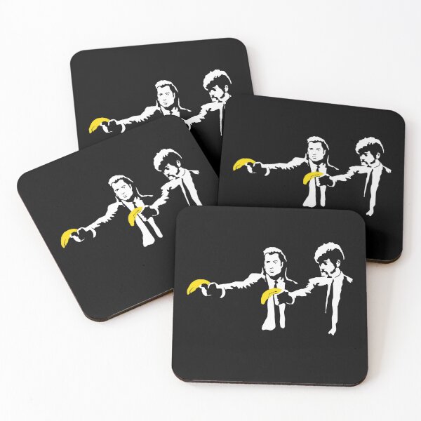 Item preview, Banksy Style Stencil Art Pulp designed and sold by Izoberu.