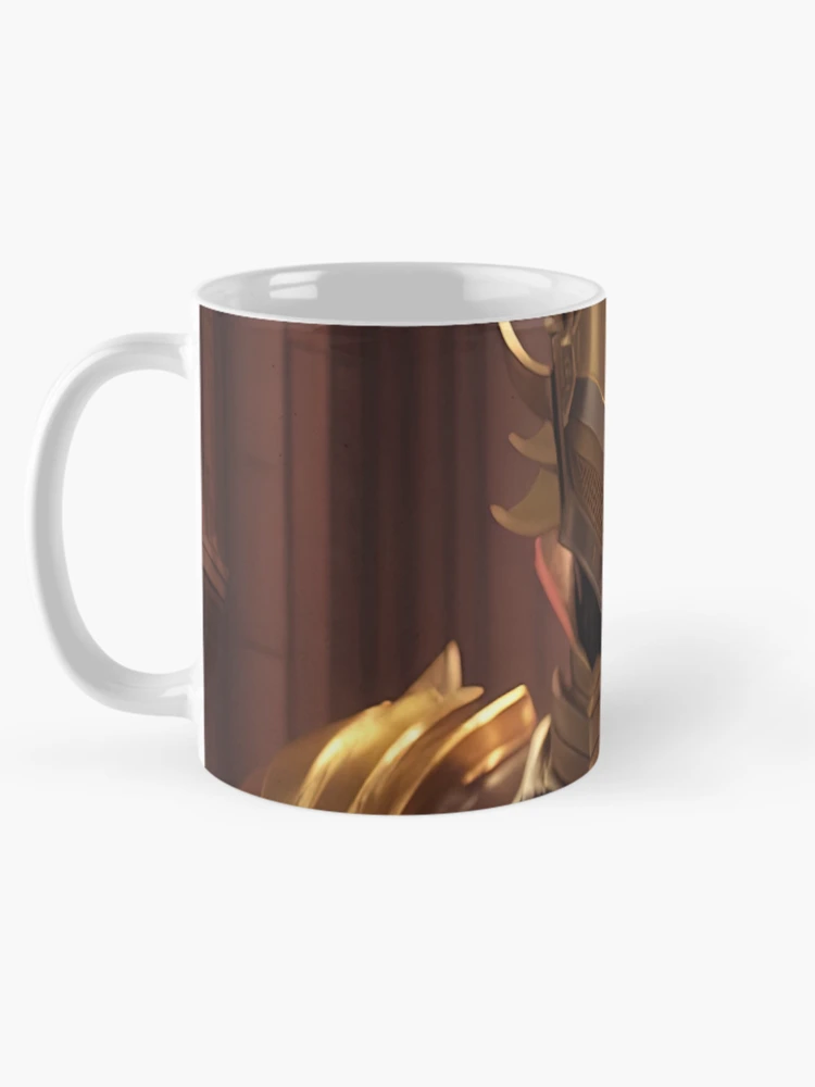 Thumbnail 5 von 6, Kaffeebecher, Goldener Ritter designt und verkauft von RockingPandS.