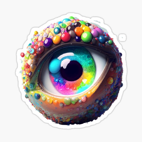 Tired Eye - Eyeball - Sticker