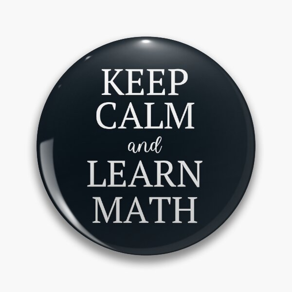 Item preview, Keep Calm and Learn Math designed and sold by MathVerge.