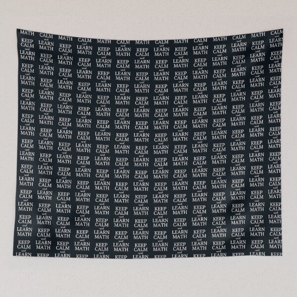Item preview, Keep Calm and Learn Math designed and sold by MathVerge.