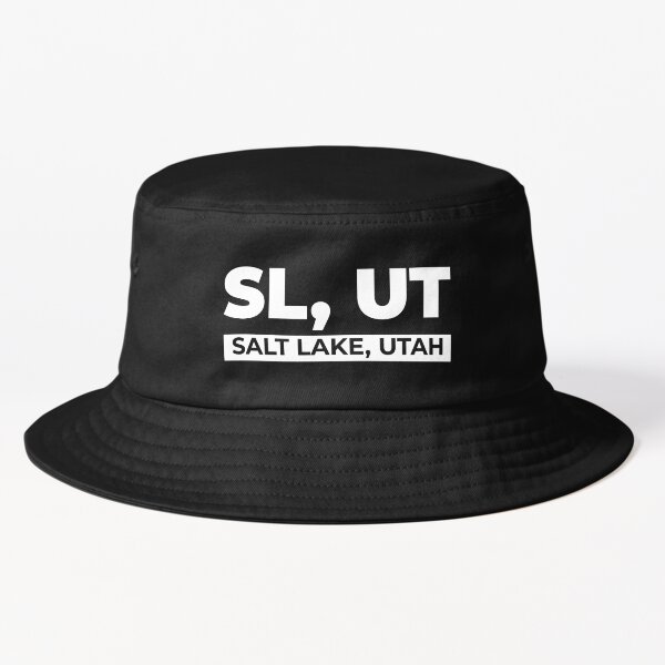 SL UT Salt Lake City Utah Funny Bucket Hat for Sale by BunnyPrinceDegn