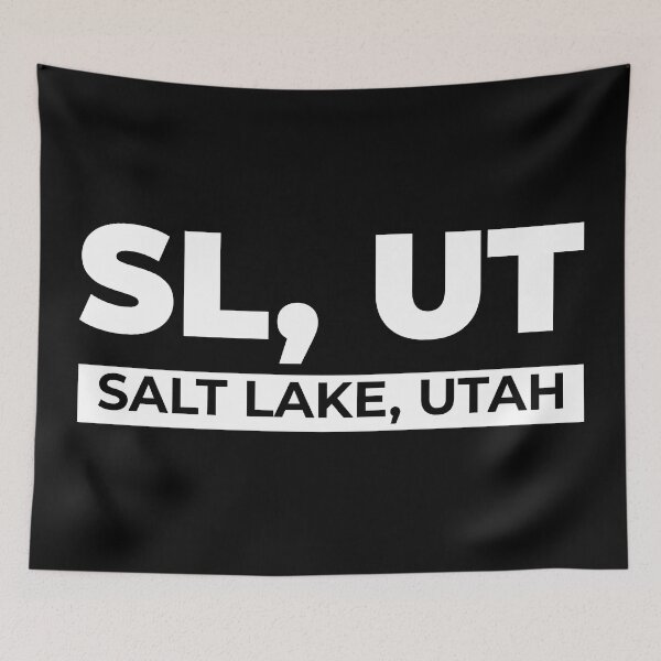 Item preview, SL UT Salt Lake City Utah Funny designed and sold by BunnyPrinceDegn.