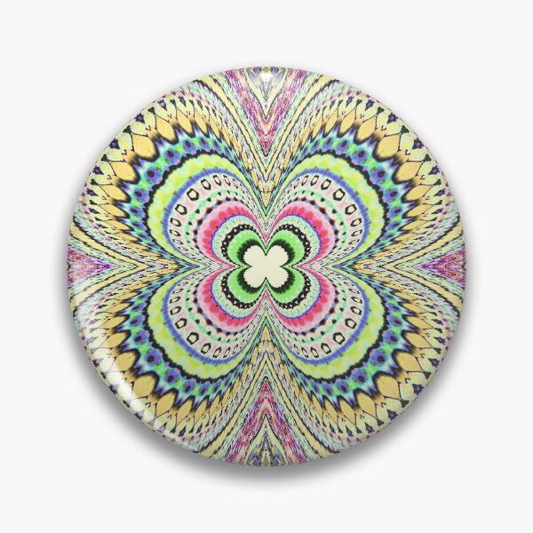 Item preview, Kaleidoscope Four Leaf Clover Design designed and sold by imaginethis.