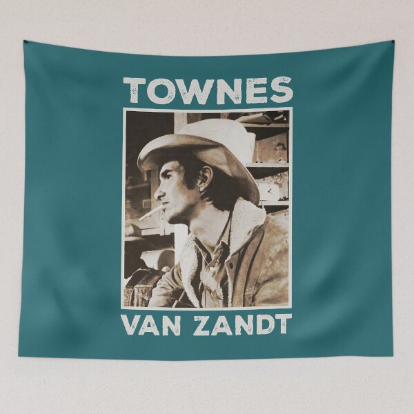 Item preview, Retro Outlaw Townes Van Zandt Fan Art Essential designed and sold by MollieRobson.