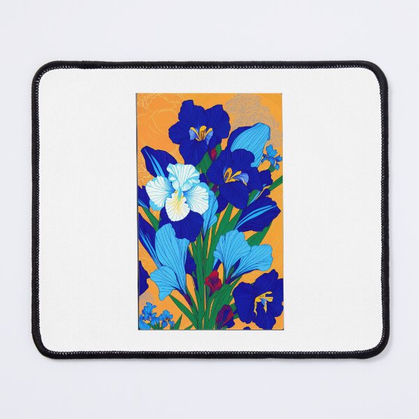 Item preview, Iris flower artwork  designed and sold by GroovyDino.