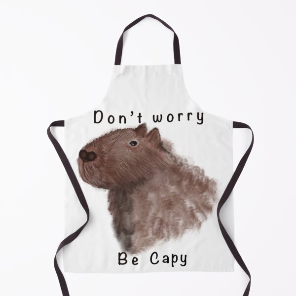 Item preview, Don’t Worry, Be Capy designed and sold by PaperieJennifer.