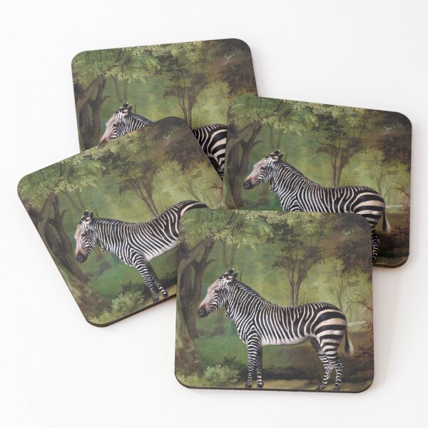 Item preview, Zebra in the Forest, Animal Art, Wild Animal Painting Design, Nature Elements designed and sold by MerakiAndArt.